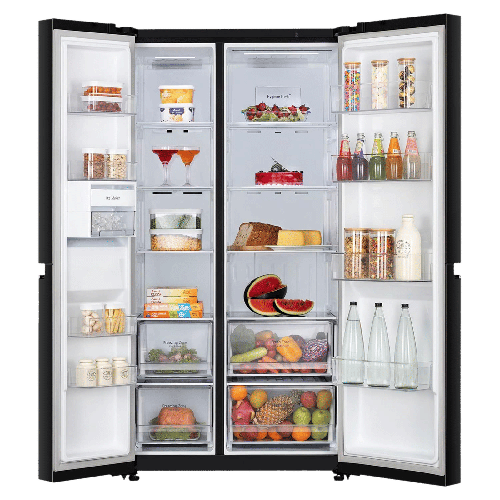 Buy LG 655 Litres Side by Side Refrigerator with Smart Diagnosis